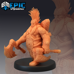 Dark Dwarf 3D-printed model