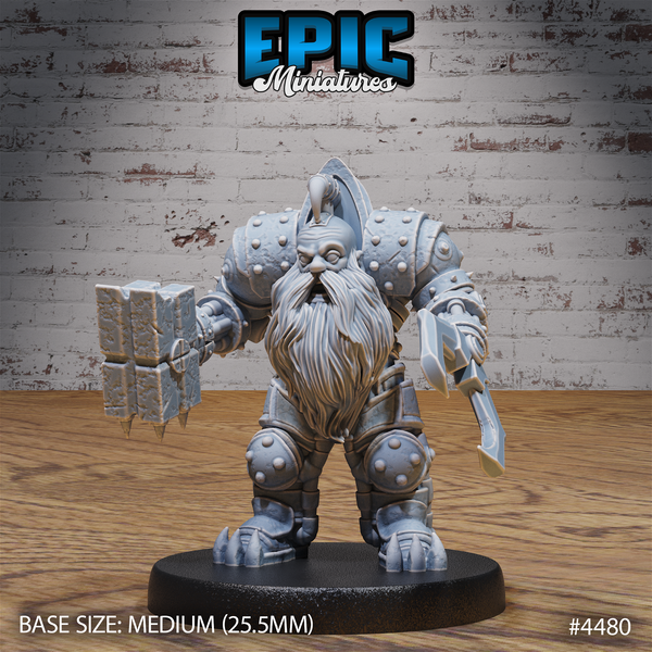 Dark Dwarf - The Printable Dragon
