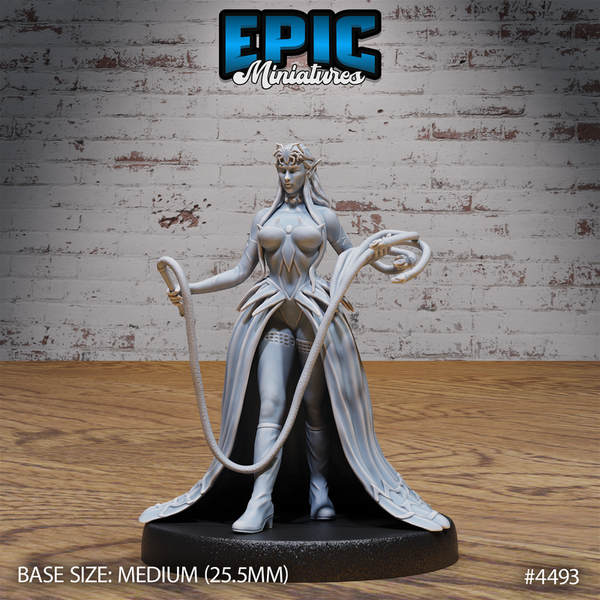Dark Elf Domnia 3D-printed model