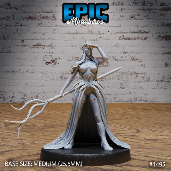 Dark Elf Domnia - The Printable Dragon