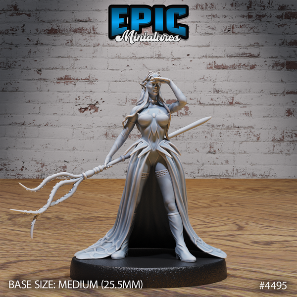 Dark Elf Domnia 3D-printed model
