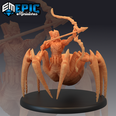 Dark Elf Spider 3D-printed model