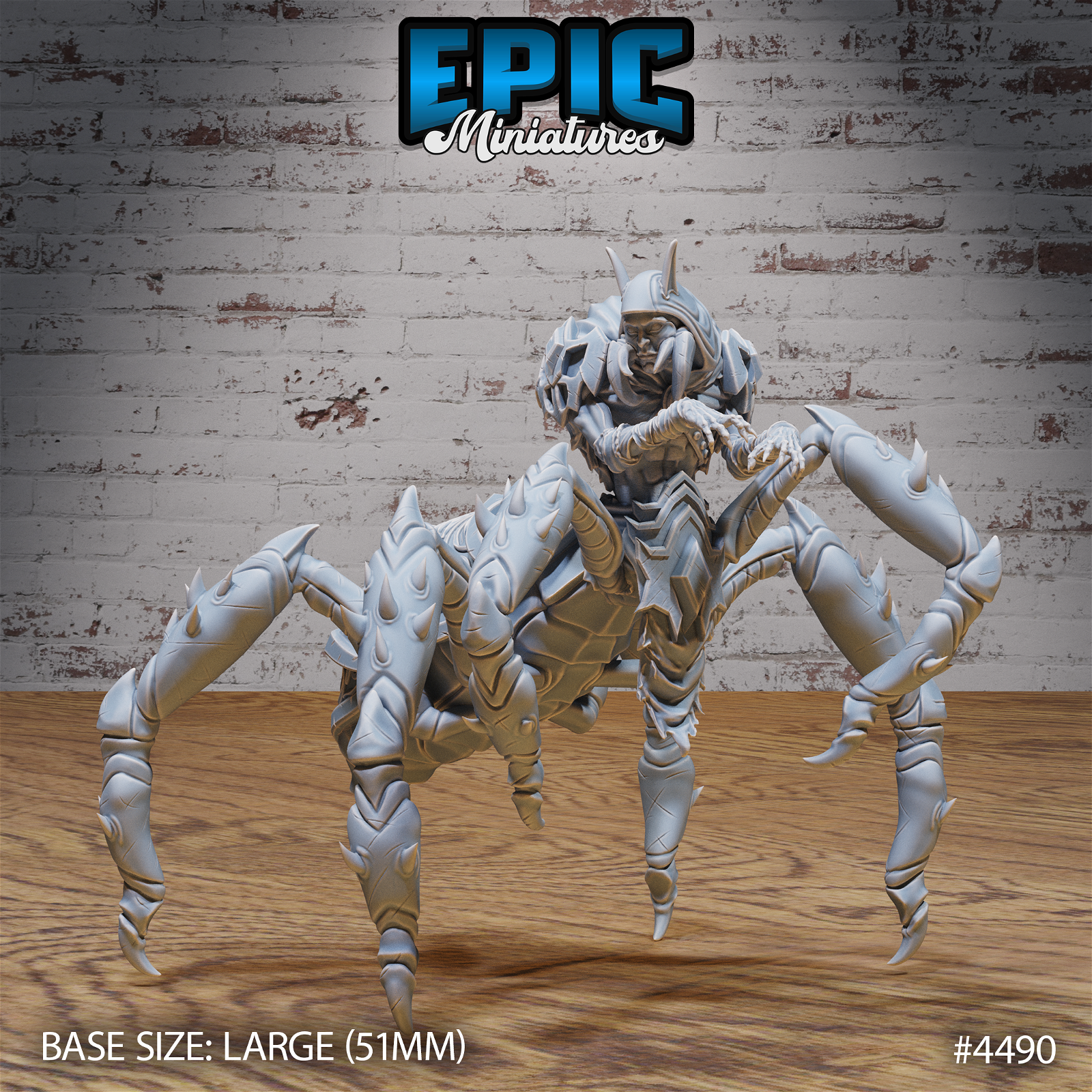 Dark Elf Spider - The Printable Dragon