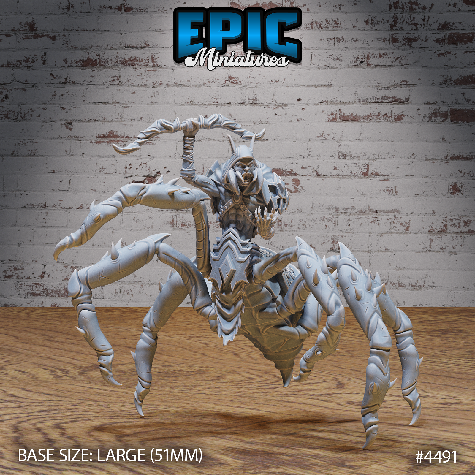 Dark Elf Spider - The Printable Dragon