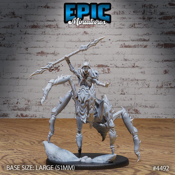 Dark Elf Spider 3D-printed model