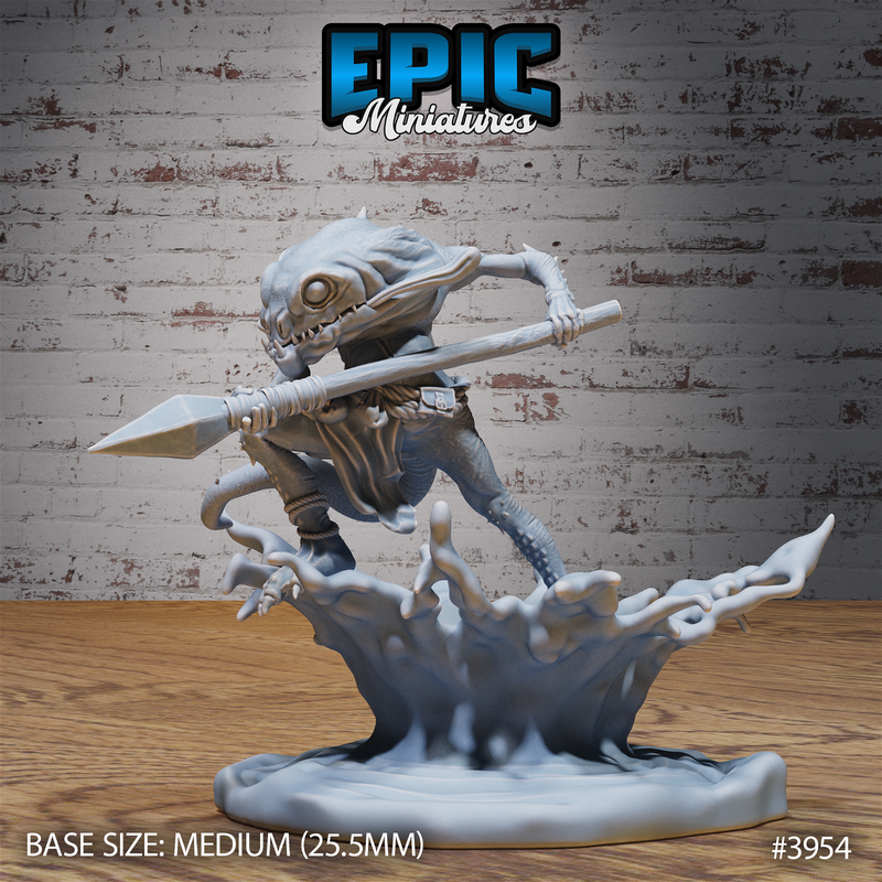 Dark Fish Folk 3D-printed model