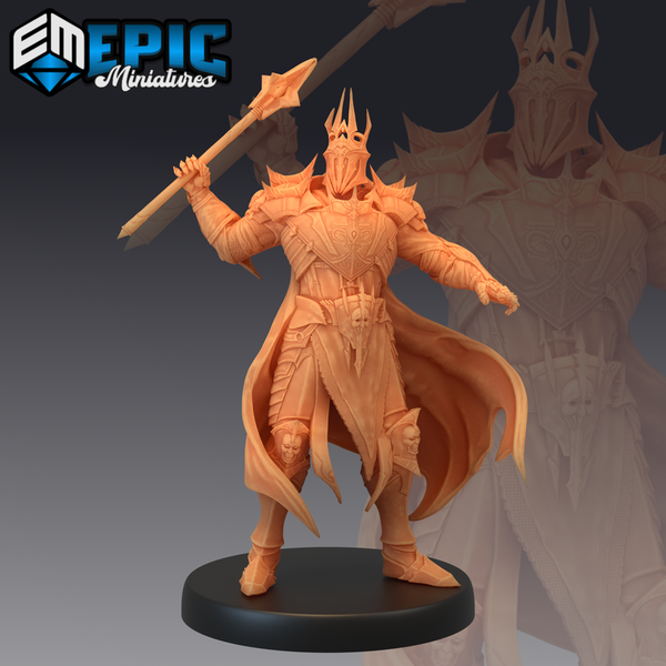 Dark Lord 3D-printed model