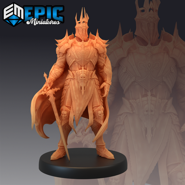 Dark Lord 3D-printed model