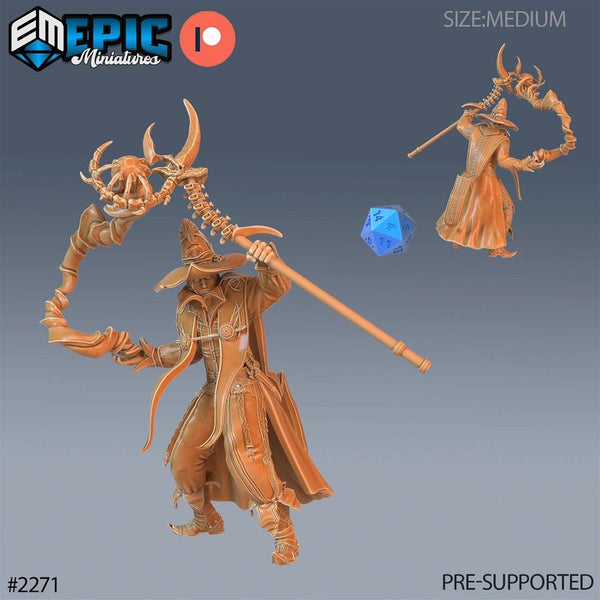 Dark Magician 3D-printed model