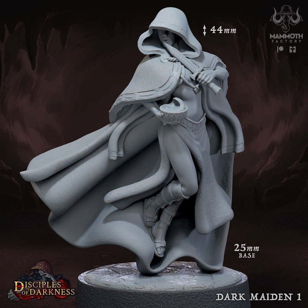 Dark Maiden 3D-printed model