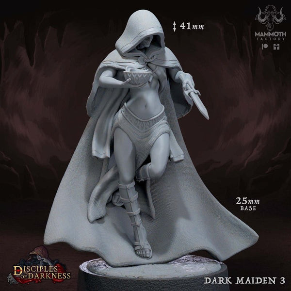 Dark Maiden 3D-printed model