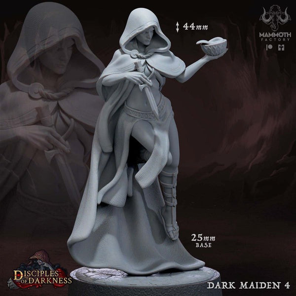 Dark Maiden 3D-printed model