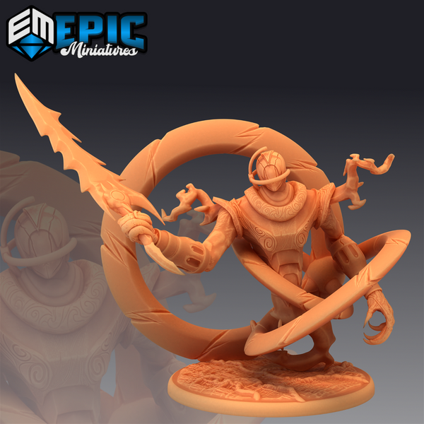 Darkness Elemental 3D-printed model