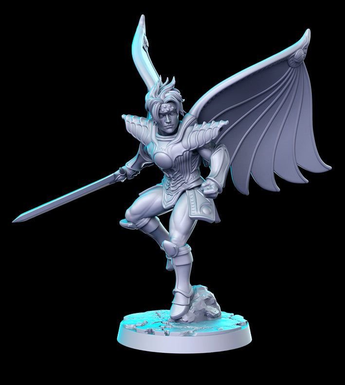 Dart Feld Winged 3D-printed model