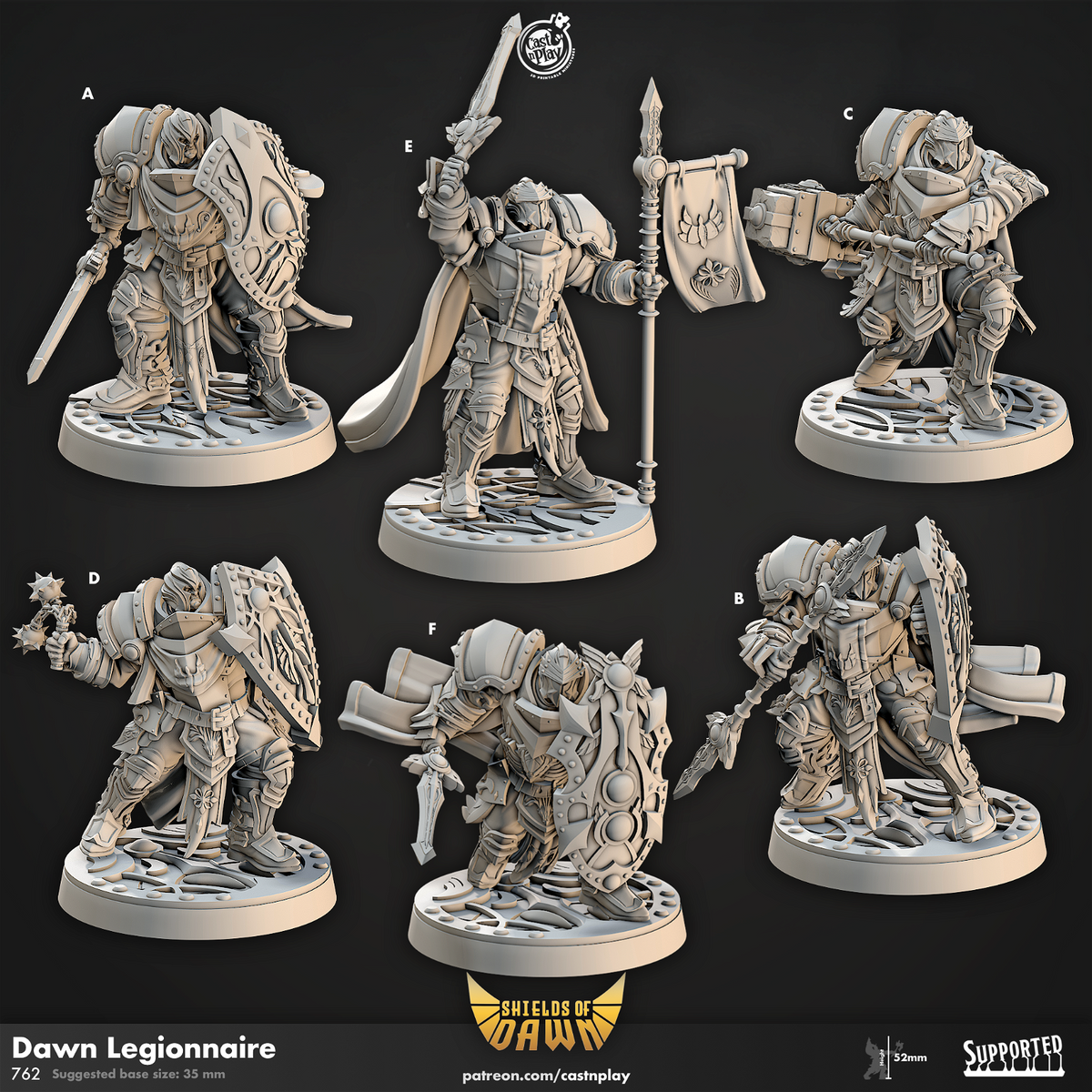 Dawn Legionnaire - The Printable Dragon