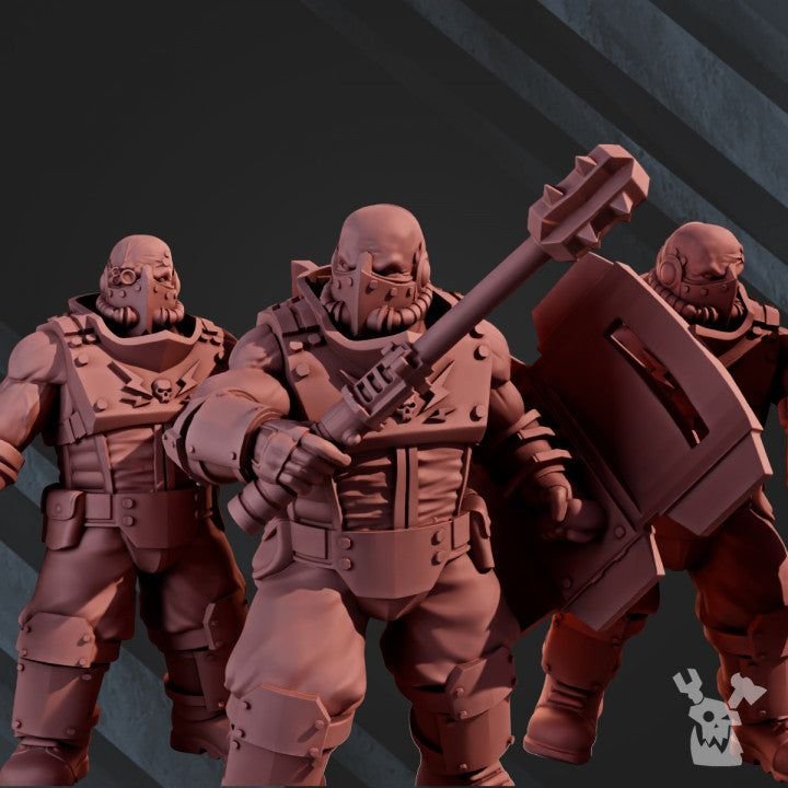 Dawnguard Ogres 3D-printed model