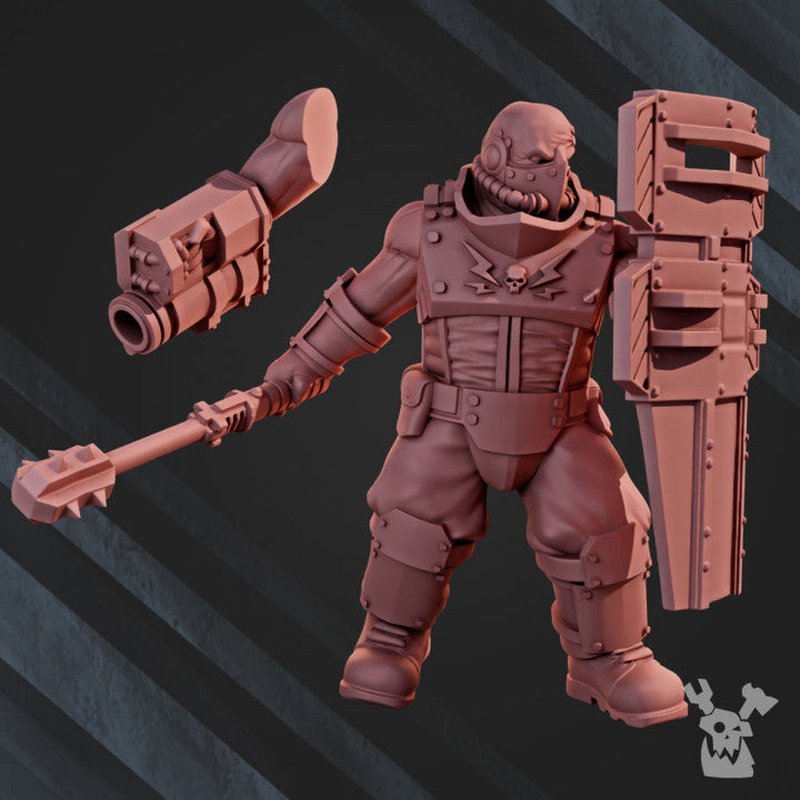 Dawnguard Ogres 3D-printed model