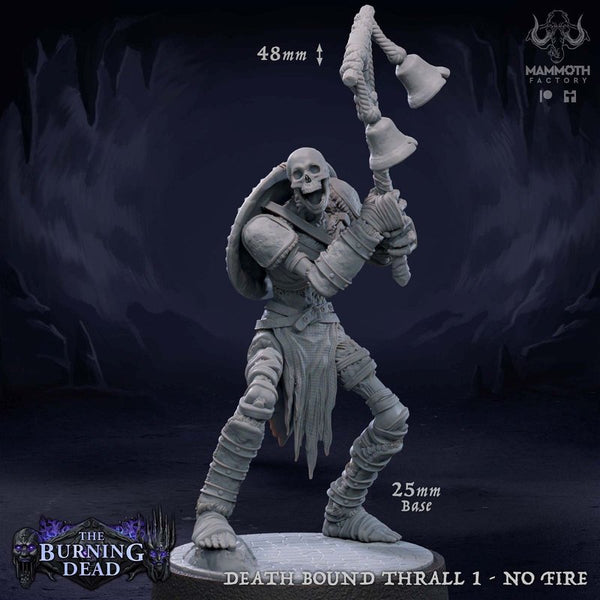 Death Bound Thrall 3D-printed model