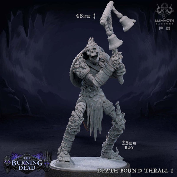 Death Bound Thrall 3D-printed model