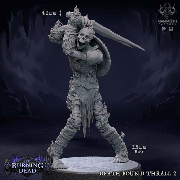 Death Bound Thrall 3D-printed model