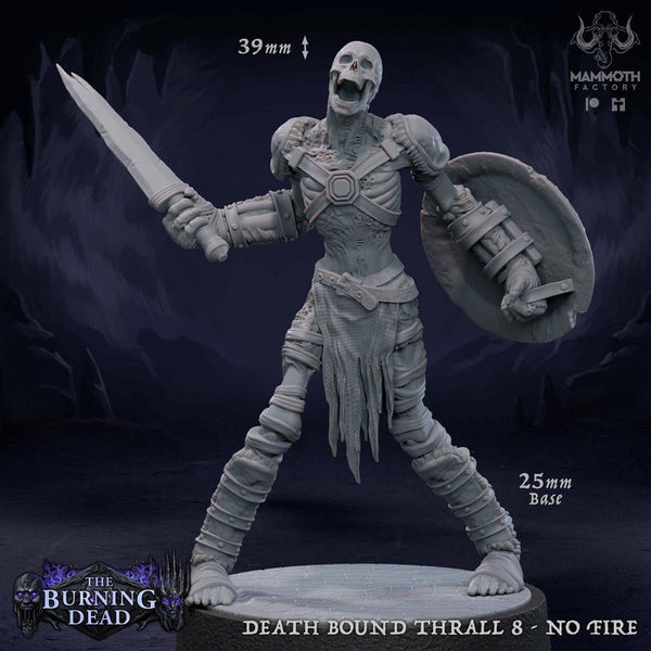 Death Bound Thrall 3D-printed model