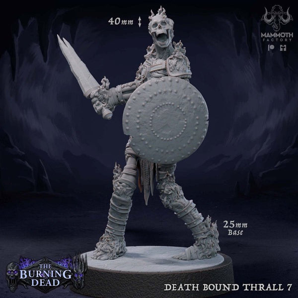 Death Bound Thrall 3D-printed model