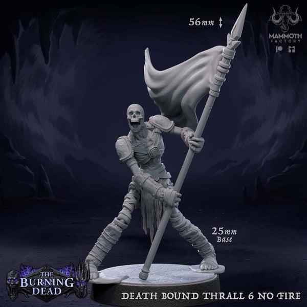 Death Bound Thrall 3D-printed model