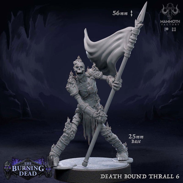 Death Bound Thrall 3D-printed model
