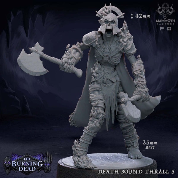 Death Bound Thrall 3D-printed model