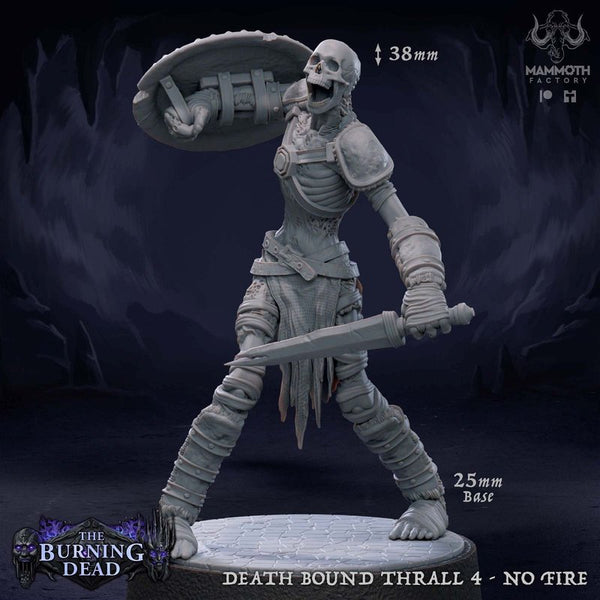 Death Bound Thrall 3D-printed model