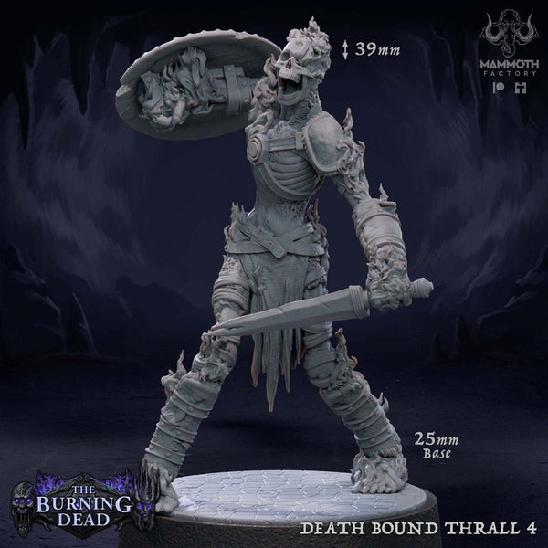 Death Bound Thrall 3D-printed model