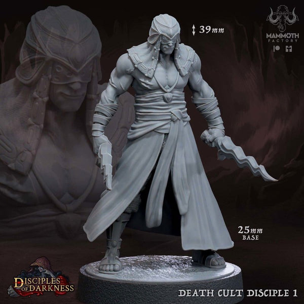 Death Cult Disciple 3D-printed model