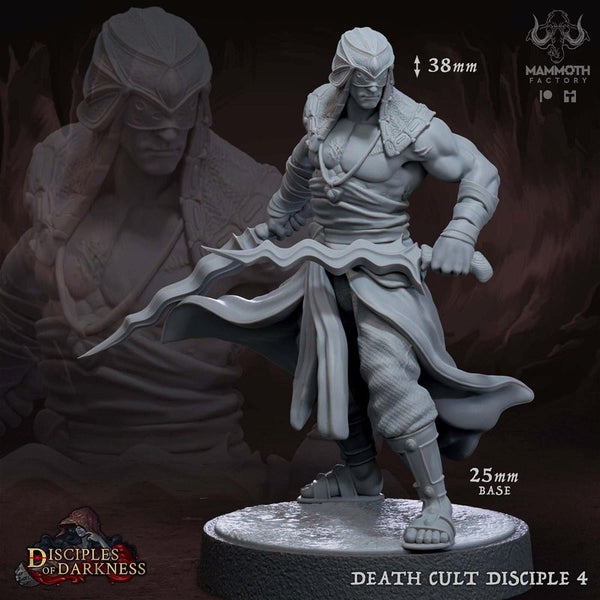 Death Cult Disciple 3D-printed model
