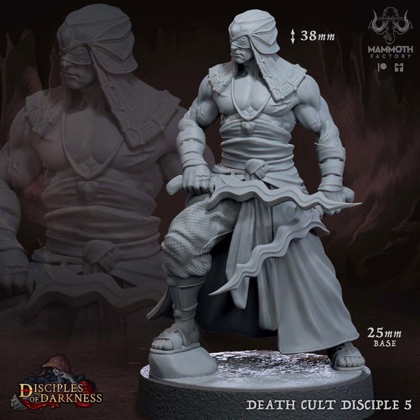 Death Cult Disciple 3D-printed model