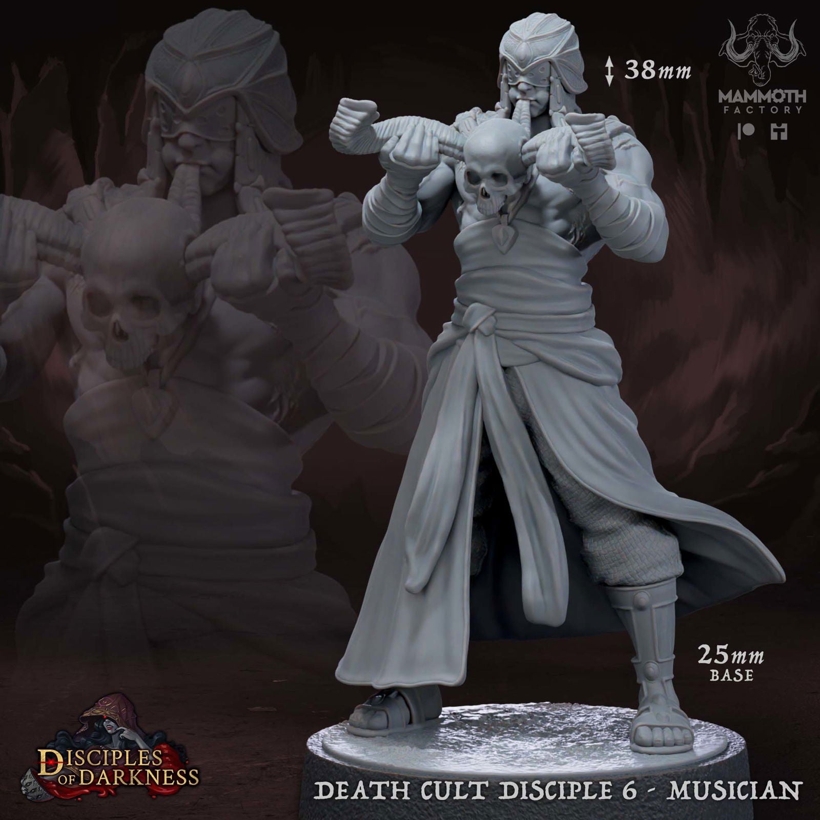 Death Cult Disciple - The Printable Dragon