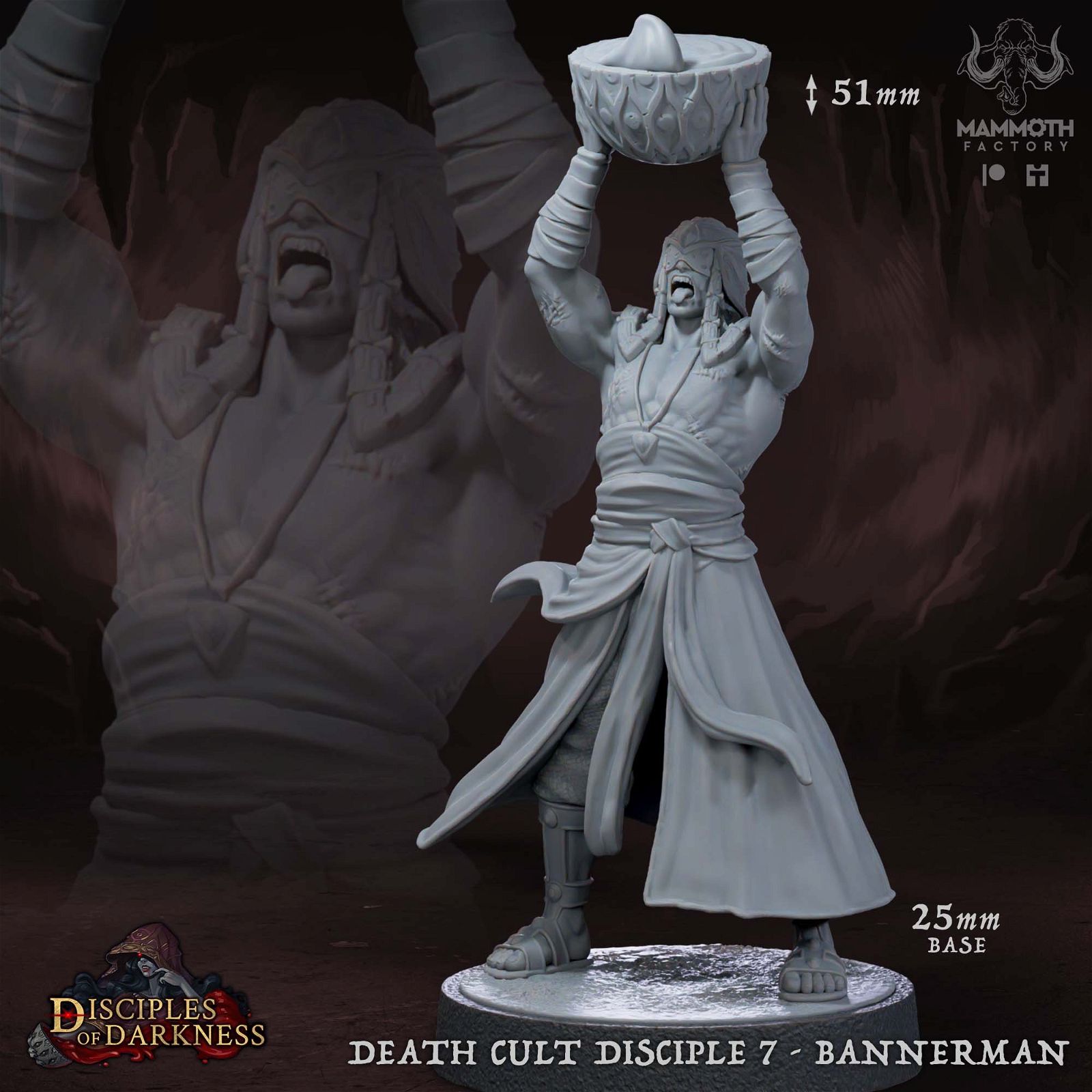 Death Cult Disciple - The Printable Dragon