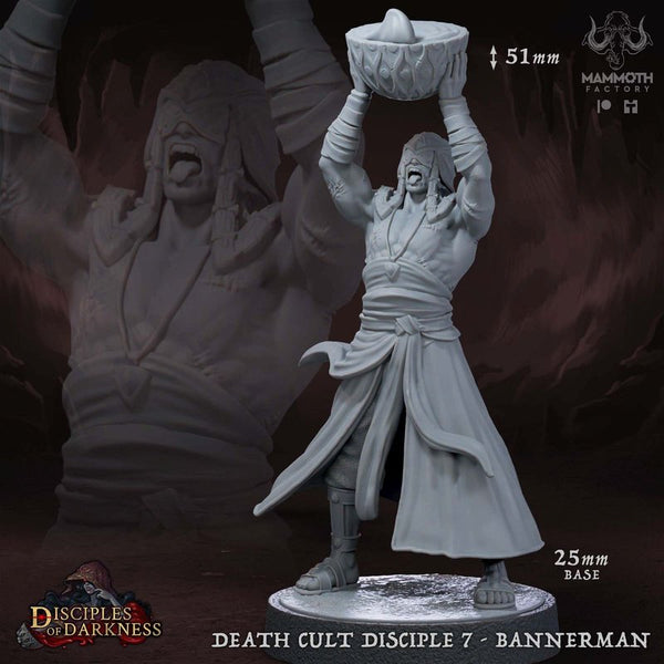 Death Cult Disciple 3D-printed model