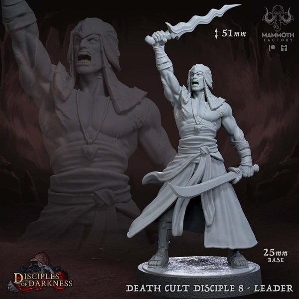 Death Cult Disciple 3D-printed model