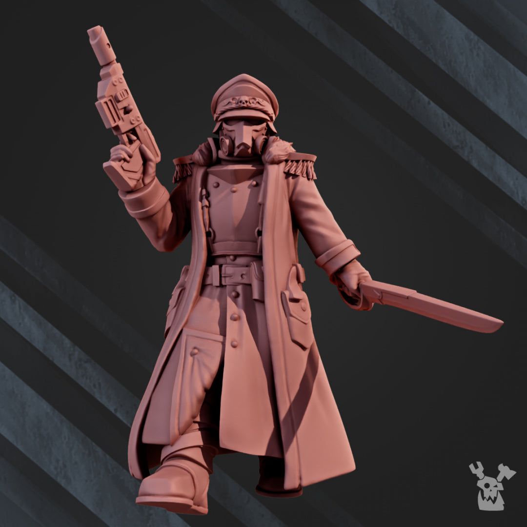 Death Division Commissar - The Printable Dragon