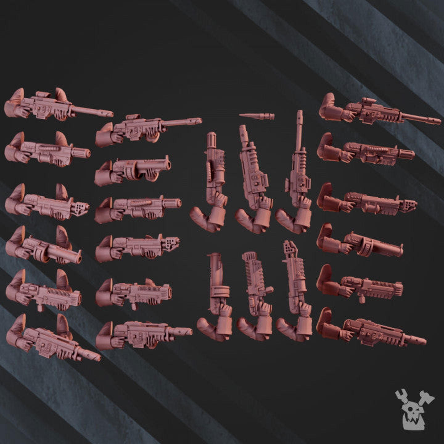 Death Division Infantry Squad - The Printable Dragon