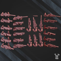 Death Division Infantry Squad - The Printable Dragon