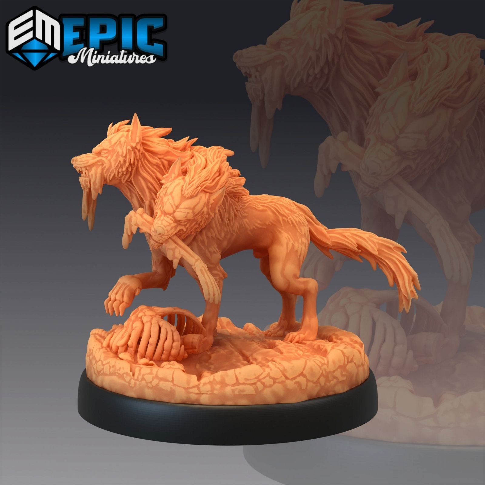 Death Dog - The Printable Dragon