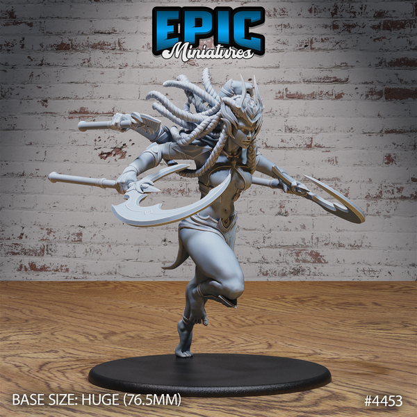 Death Goddess Avatar 3D-printed model