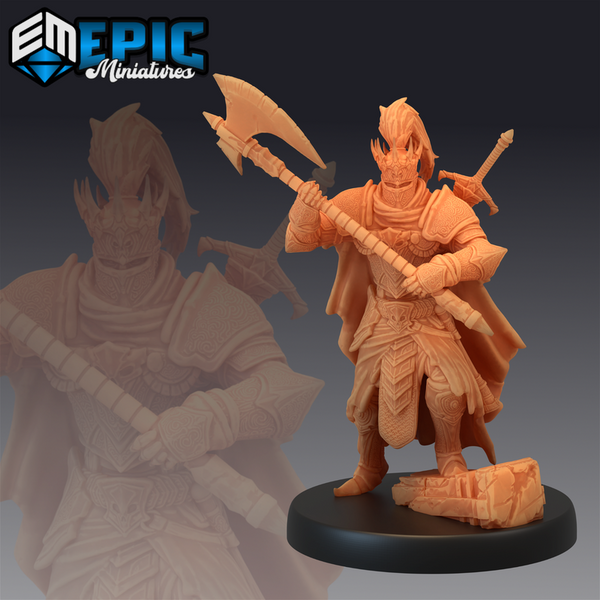 Death Knight 3D-printed model