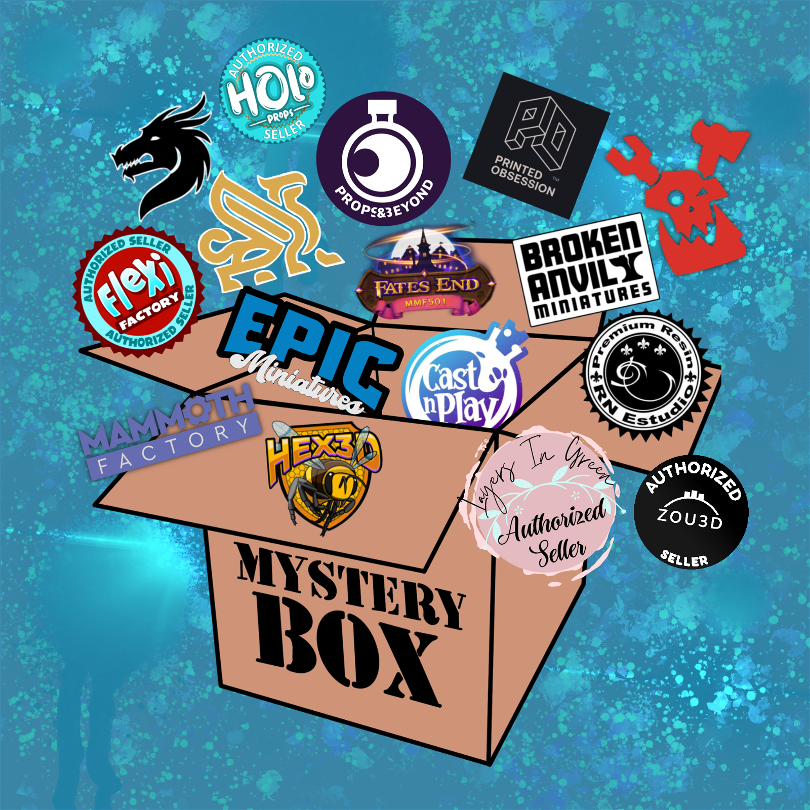 December Mystery Box - The Printable Dragon