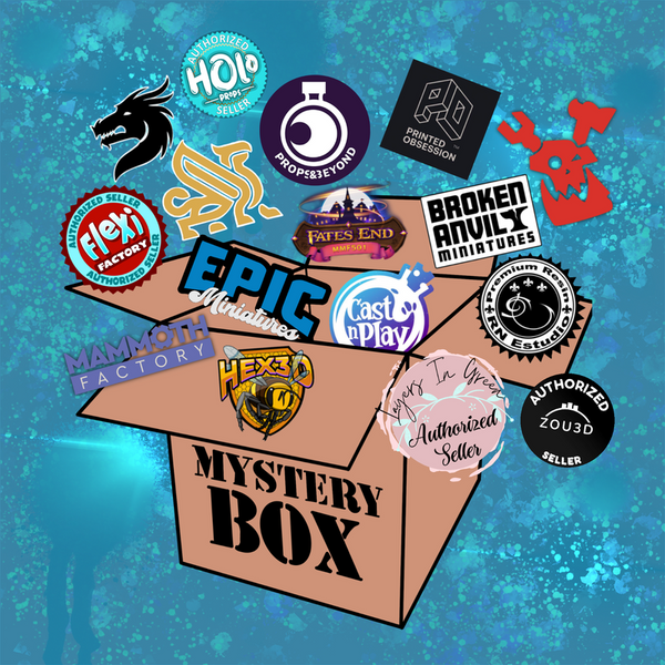 December Mystery Box 3D-printed model