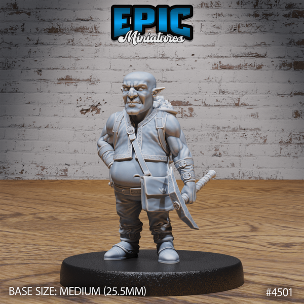 Deep Gnome 3D-printed model