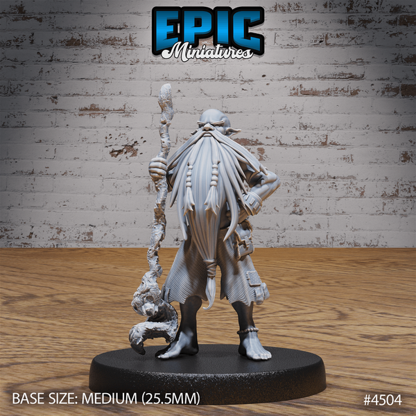 Deep Old Gnome 3D-printed model