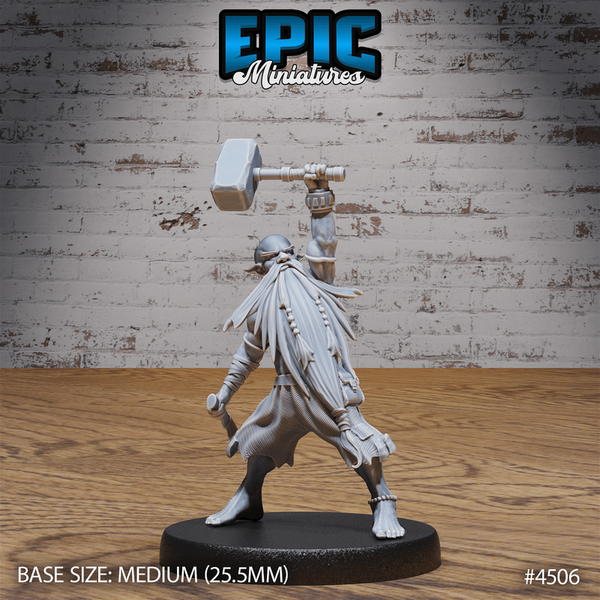 Deep Old Gnome 3D-printed model