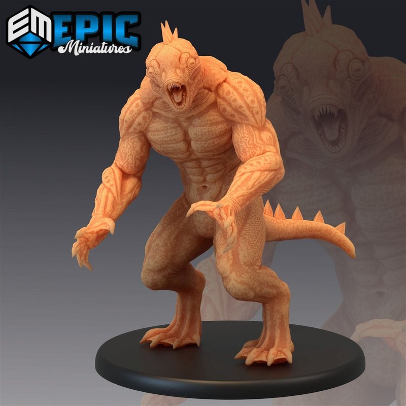 Deep One Abominations 3D-printed model